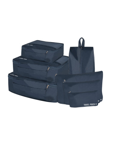 Set organizador de maleta con 7 bolsas
