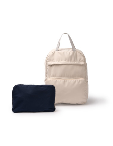 Mochila plegable en poliéster y algodón de 18L