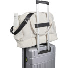 Bolsa de viaje de lona de poliéster reciclado GRS con zapatero 30L