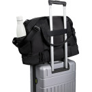 Bolsa de viaje de lona de poliéster reciclado GRS con zapatero 30L