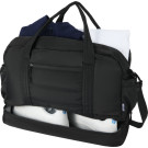 Bolsa de viaje de lona de poliéster reciclado GRS con zapatero 30L