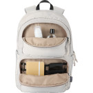 Mochila para portátil de poliéster reciclado repelente al agua 18L