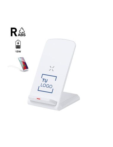 Cargador Inalámbrico 15W con Función Soporte | RABS Eco-Friendly