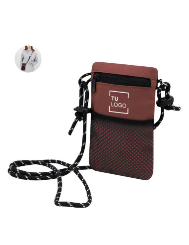 Portatodo de poliéster con cremallera invisible