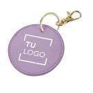 Llavero circular de PU