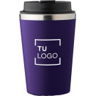 Vaso de acero inoxidable 350ml con tapa