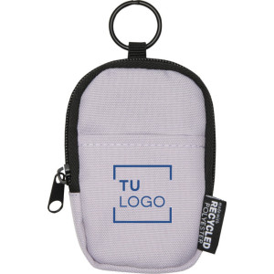 Monedero de poliéster reciclado repelente al agua