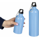 Botella de acero inoxidable reciclado 400ml con mosquetón