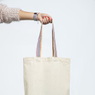 Bolsa de algodón 180gr con asas de color