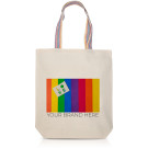 Bolsa de algodón 180gr con asas de color