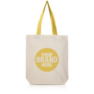 Bolsa de algodón 180gr con asas de color