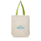 Bolsa de algodón 180gr con asas de color