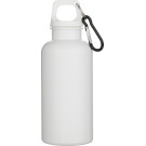Botella de plástico reciclado RCS 400ml con mosquetón