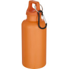 Botella de plástico reciclado RCS 400ml con mosquetón