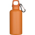 Botella de plástico reciclado RCS 400ml con mosquetón