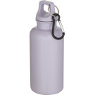 Botella de plástico reciclado RCS 400ml con mosquetón