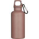 Botella de plástico reciclado RCS 400ml con mosquetón