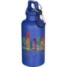Botella de plástico reciclado RCS 400ml con mosquetón
