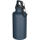 Botella de plástico reciclado RCS 400ml con mosquetón