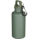 Botella de plástico reciclado RCS 400ml con mosquetón