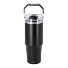 Vaso térmico de doble pared 900ml con asa de transporte