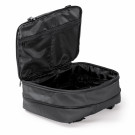 Mochila de viaje con comprensión al vacio y bolsillos ajustables