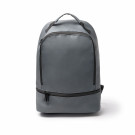 Mochila de piel sintética con zapatero 15L
