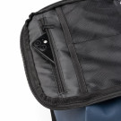Mochila de piel sintética con zapatero 15L