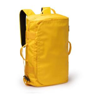 Mochila de viaje de PU y poliéster de apertura completa 25L