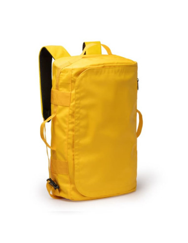 Mochila de viaje de PU y poliéster de apertura completa 25L