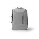 Mochila de viaje extensible de piel sintética