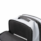 Mochila de viaje extensible de piel sintética