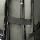 Mochila extensible acolchada con doble cremallera