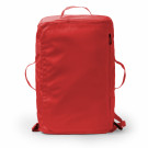 Mochila de viaje de PU y poliéster de apertura completa 25L