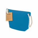 Neceser de algodón reciclado con cordón de transporte