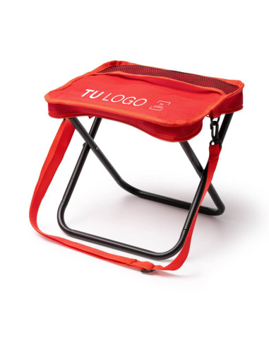 Taburete de camping plegable de RPET