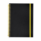 Libreta A5 de anillas y goma a color