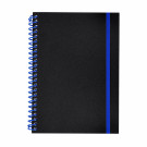 Libreta A5 de anillas y goma a color