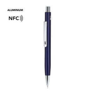 Bolígrafo NFC de aluminio mate