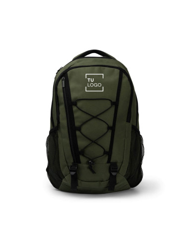 Mochila de poliéster con bolsillo para portátil 16" y cuerdas ajustables