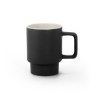 Taza de cerámica acabado mate 330 ml