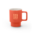 Taza de cerámica acabado mate 330 ml