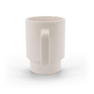 Taza de cerámica acabado mate 330 ml
