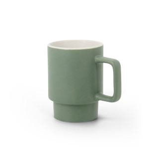 Taza de cerámica acabado mate 330 ml