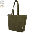 Bolsa resistente de algodón reciclado