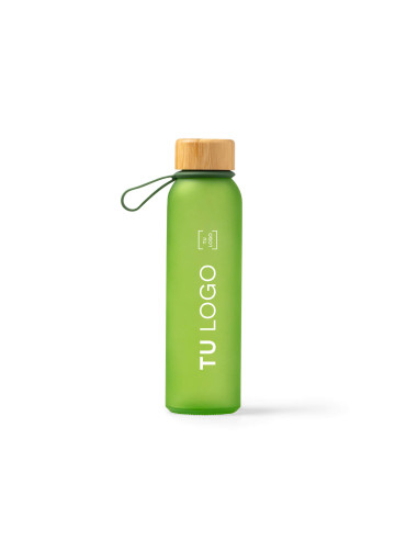 Botella de cristal reciclado traslúcido 500ml