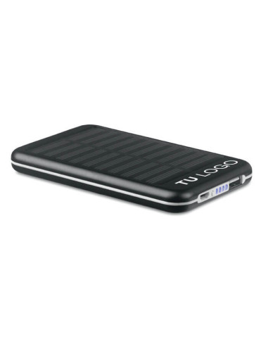 Powerbank de carga solar de aluminio reciclado 4000 mAh