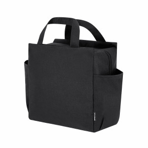 Bolsa nevera isotérmica de RPET con bolsillos laterales