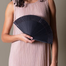 Abanico de bambú de 21 cm