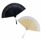 Abanico de bambú de 21 cm